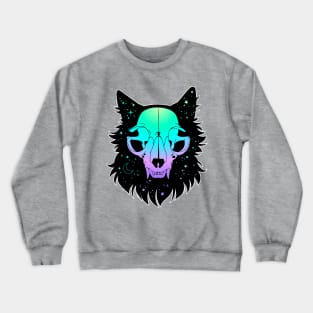 Cosmic Cat Skull Crewneck Sweatshirt